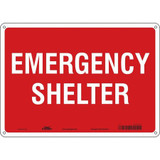 Condor Safety Sign,10 in x 14 in,Aluminum 465R31