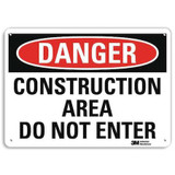 Lyle Danger Sign,7 in x 10 in,Aluminum U3-1240-RA_10X7