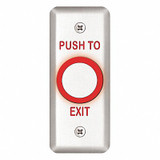 Sdc Exit Push Button,1-3/4 in. W 463NU