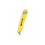 Cosco Snap-Off Utility Knife,5 3/4 In,Yellow 038898