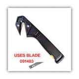 COSCO Band-strap Knife, Black 091482 USS-COS091482