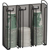 Safco Cup And Lid Holder Organizer,Mesh 3292BL