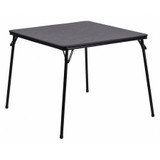 Flash Furniture Folding Card Table,Black JB-2-GG