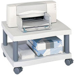 Safco Underdesk Printer Stand,Light Gray 1861GR