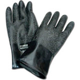 Honeywell Chemical Resistant Gloves Rough Grip Butyl 13 Mil Thick Size 11 Black