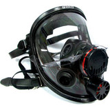 Honeywell North 7600 Full Facepiece Respirator w/ 5 Strap Headband & Dual Cartri