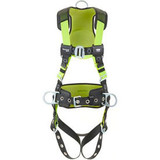 Honeywell Miller H500 Construction Comfort Harness with Front D-Ring Tongue Buck