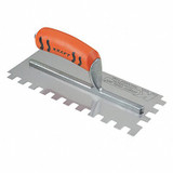 Superior Tile Cutter and Tools Trowel,Sqr Notch,For Lrg Ceramic/Quarry ST412PF