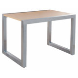 Econoco Alta Display Table,36" x 24",Maple T505SC-H