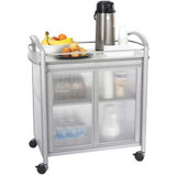 Safco Refreshment Cart,Grey 8966GR
