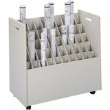 Safco Roll File,Mobile,50 Compartment 3083