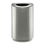 Safco Waste Receptacle,Open Top,30 gal. 9920SL