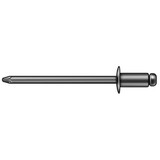 Stanley Engineered Fastening Blind Rivet,1/8 Dia,0.375 L,PK500 AK44BS201
