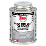 Oatey Cement,Brush-Top Can,8 fl oz,Gray 31094V