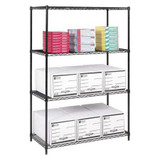 Safco Industrial Wire Shelving,48X24 5294BL