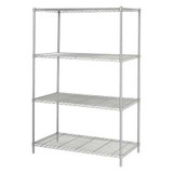 Safco Industrial Wire Shelving,48X24 5294GR