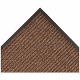 Notrax Carpeted Entrance Mat,Brown,4ft. x 6ft. 117S0046BR