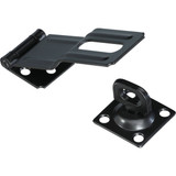 National 4-1/2 In. Black Swivel Safety Hasp N305987