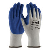 G-Tek® GLOVES,LTX,CTD,CRKL,GRP,L 39-1310/L