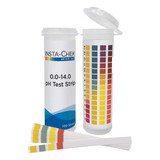 Hydrion pH Test ,3 1/4 in L,0 to 14 pH,PK600 80014