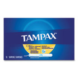 Tampax® Cardboard Applicator Tampons, Regular, 10/box 21409