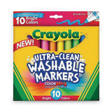 Crayola® MARKER,WET ER,BRD TP,ASTD 58-7855