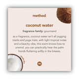 Method® Gel Hand Wash, Coconut Waters, 12 Oz Pump Bottle MTH01853 USS-MTH01853