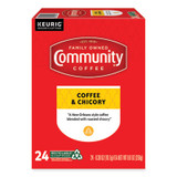 Community Coffee® Coffee and Chicory K-Cup, 24/Box 5000374326