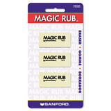 Prismacolor® ERASER,MAGIC RUB,3PK,WE 70503