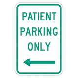 Lyle Patient Parking Sign,18" x 12"  T1-6272-HI_12x18