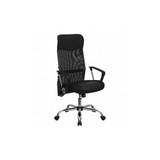 Flash Furniture Task Chair,Black Seat,Leather Back  BT-905-GG