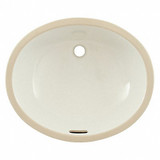 Toto Toto,Bath Sink,Oval,17inx14inx7-1/2in  LT569#01