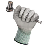 Kleenguard Cut Resist Gloves,L,Gray-Salt Pepper,PR 13825