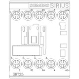 Siemens IECMagneticContactor,NonReversing,24VDC 3RT25161BB40