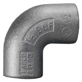 Appleton Electric Elbow,Aluminium,Trade Size 3/4in ELF90-75-A