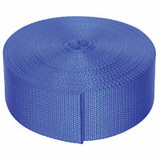 Bulk-Strap Webbing,Nylon,1 1/2" W,Blue N15051BL
