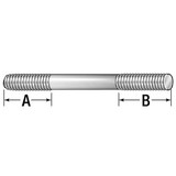 Te-Co DblEd Std,BkOx,Stl,125mm,M16-2,47mm,2PK 6060701