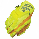 Mechanix Wear Mechanics Gloves,Hi-Vis Yellow,8,PR CG40-91-008