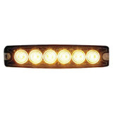 Buyers Products Strobe Light,Ultra-Thin,Amber,5" 8892200
