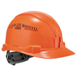 Ergodyne Orange Class C Hard Hat Cap Style Vented 8972