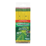 Ticonderoga Pencil,Wood,#2,Preshrp,PK30 13830