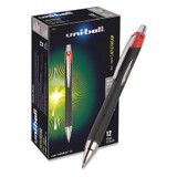 Uni-Ball Pen,Jetstream-Rt,1.0Mm,Rd,PK12 UBC73834