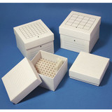 Globe Scientific Freeze Box,100 Place,Cardboard,PK96 3092