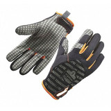 Proflex by Ergodyne Gloves,Smooth Surface Handlng,Black,L,PR 821