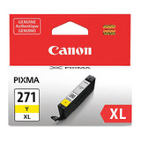 Canon Cartridge,Ink Jet,HY,Cyan CLI271XLY