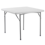 National Public Seating Plastic Folding Table,36x36 BT3636