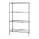 Quantum Storage Systems Shelving Add On Unit,24 In. D,74 In. H AD74-2436C