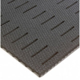 Wearwell Drainage Mat,Black,3 ft.x5 ft. 475