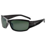 Skullerz by Ergodyne Polarized Safety Glasses,Blk/G16 Lens THOR-PZ