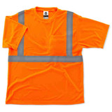 Ergodyne Orange Type R Class 2 T-Shirt,XS 8289